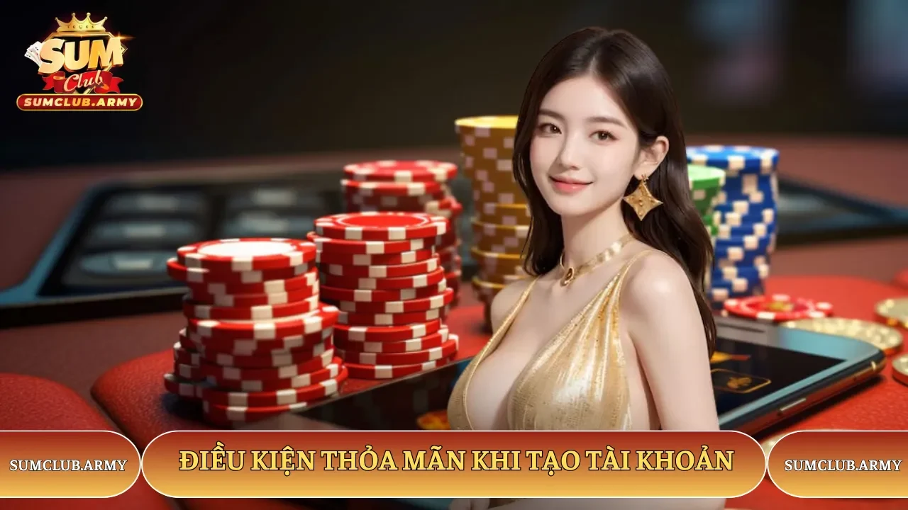 Điều kiện đáp ứng thực hiện khi tạo nick ID Sumclub Điều kiện đáp ứng thực hiện khi tạo nick ID Sumclub