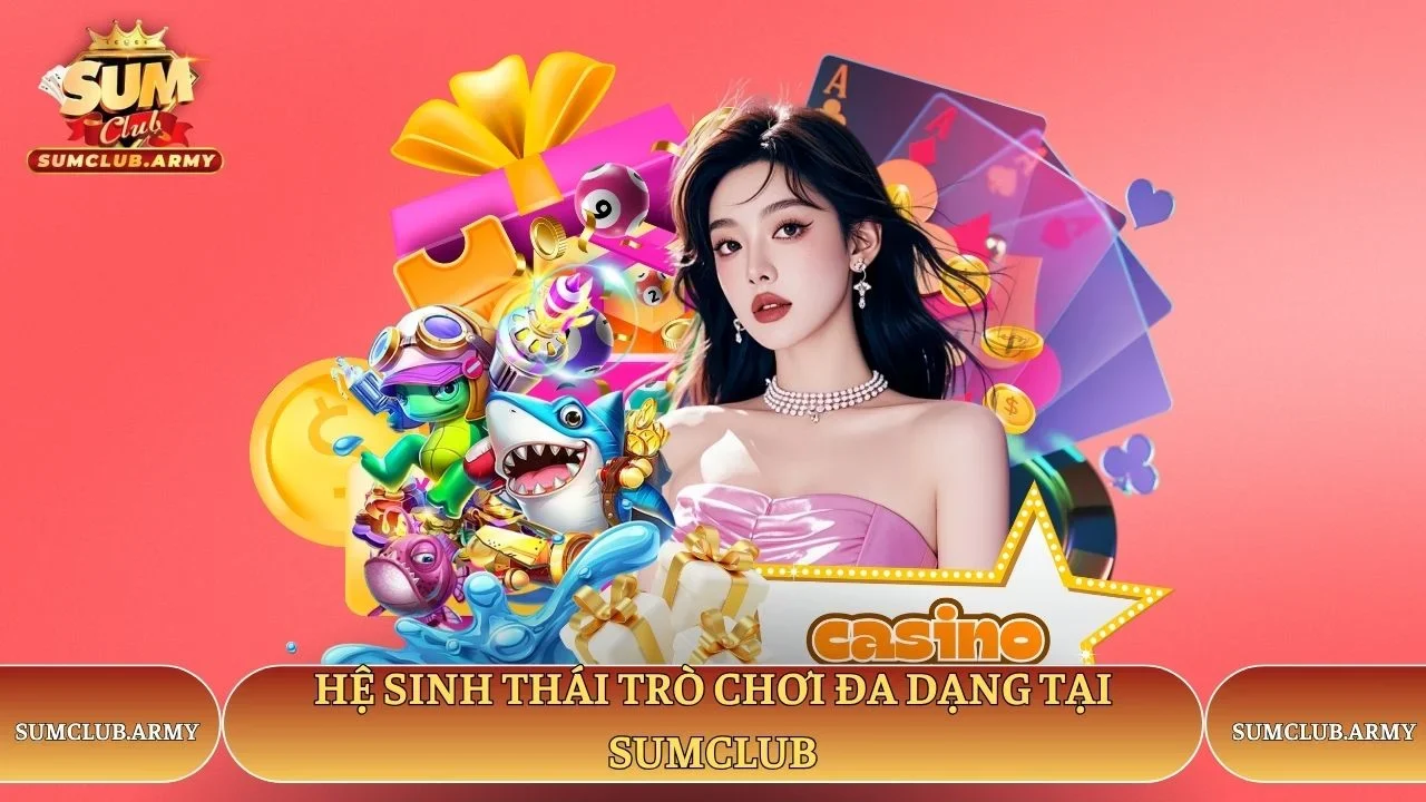 Hệ sinh thái trò chơi đa dạng tại Sumclub Hệ sinh thái trò chơi đa dạng tại Sumclub